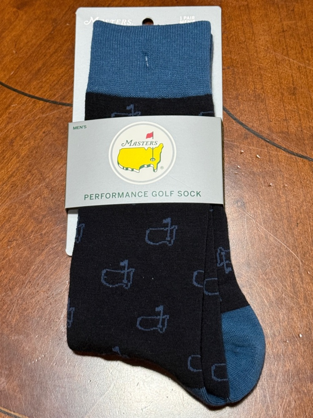 2026 Masters Tournament Men’s Crew Long Masters Logos Performance Golf Socks!!🔥🔥